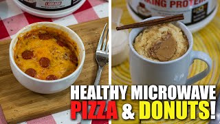 2 HEALTHY MICROWAVE MEAL RECIPES