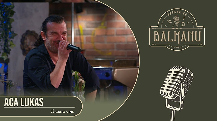 Aca Lukas - Crno vino (UŽIVO) | KAFANA NA BALKANU