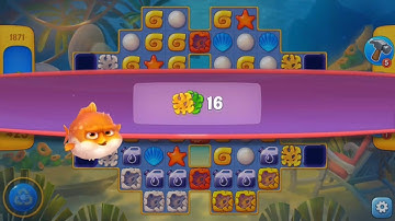 Fishdom. Hard Level 1871