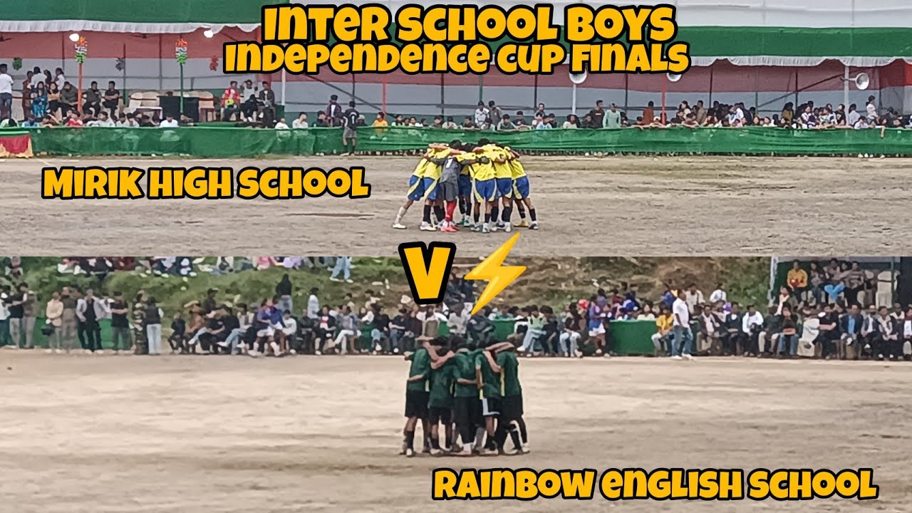 INTENSE AND TIGHT FINALS 🔥MIRIK HIGH SCHOOL VS RAINBOW ENGLISH SCHOOL 😱