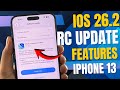 iOS 26.2 RC Update Features | iOS 26.2 RC Update Review | iOS 26.2 RC Update iPhone 13 | 