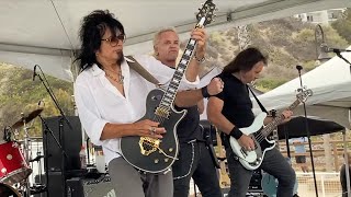 IDOL X the Billy Idol Live Experience performing White Wedding at the 2022 Ocean Fest San Clemente