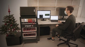 Modular multilevel converter turned into audio amplifier - imperix Christmas application example