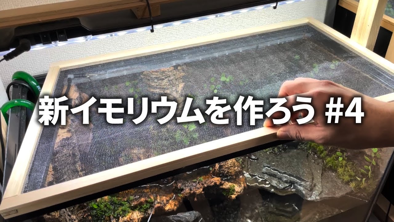 新イモリウムを作ろう #4 - 寒さ対策＆蓋の制作＆微調整