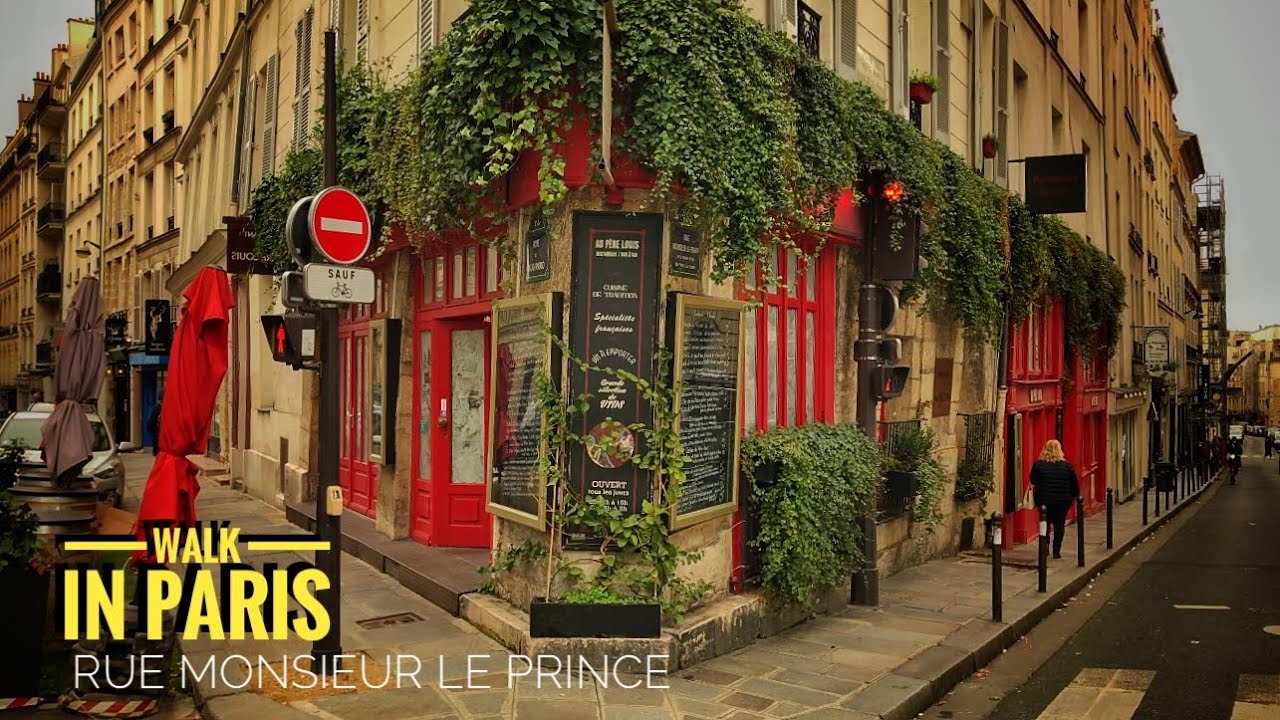 🇫🇷 REQUEST VIDEO (RUE MONSIEUR LE PRINCE) 27/01/2021 PARIS 4K 60FPS
