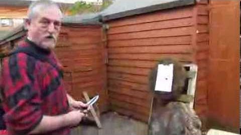 Combat Knife Throwing:  short range - no spin...