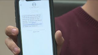 Unpaid toll scam texts bombard Virginians overnight