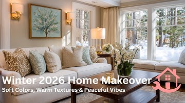 Winter 2026 Home Makeover | Soft Colors, Warm Textures & Peaceful Vibes