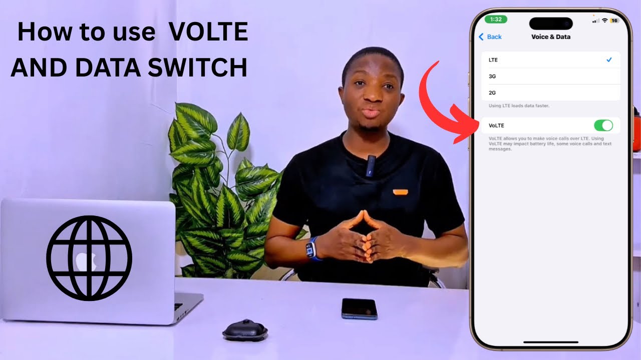 How to use voice over LTE and data switch on iPhone and Android