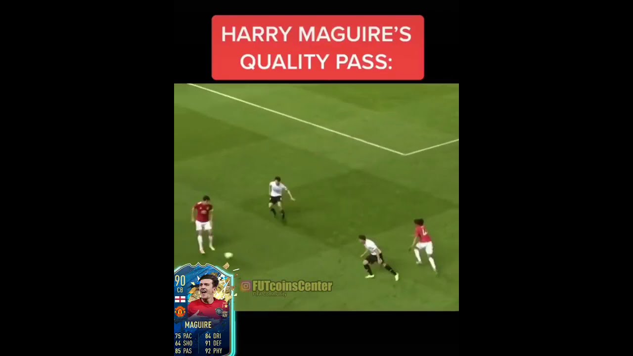 Harry Maguire Quality Pass Football Memes Youtube