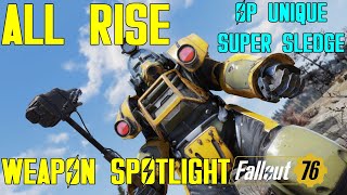 Fallout 76 Steel Reign - OP All Rise Build - Weapon Review &amp; Guide