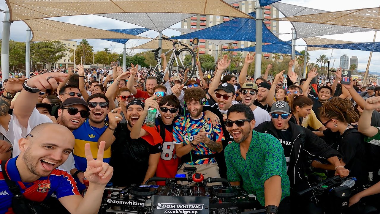 *THE BEST BIKE RIDE IN THE WORLD* Drum & Bass On The Bike - BARCELONA