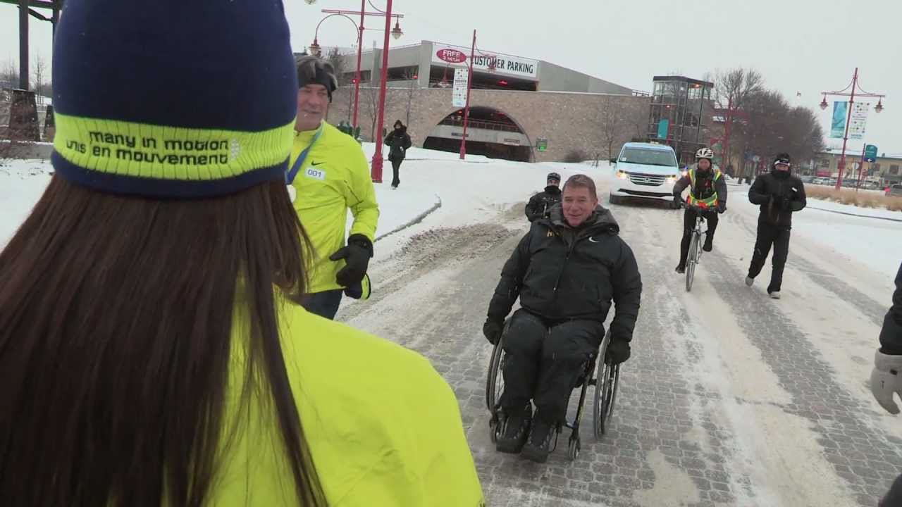 Rick Hansen Relay: Winnipeg, Manitoba