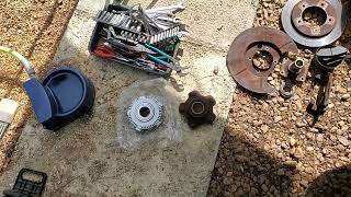 2003 Chevy Tracker 2WD Front Wheel Bearing Hub Replacement 2001 Chevy Tracker Wheel Hub Replacement