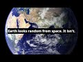 Earth looks random from space. It isn't #shorts