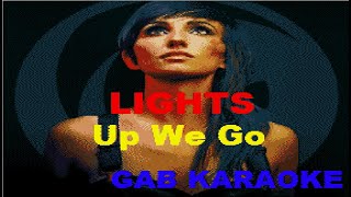 Lights - Up We Go - Karaoke Lyrics Instrumental