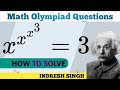Indian mathematics || Math Olympiad Questions || how to solve ? || INDRESH SINGH || #maths