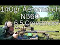 140gr Aeromatch Load Validation in 6.5 Creedmoor: Vihtavuori N560, Alpha Brass and Federal 210 Match