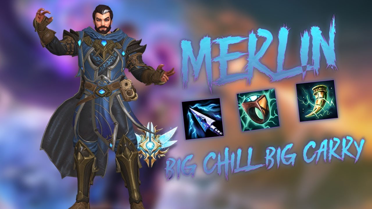 MERLIN | Grandmasters Mid | BIG CHILL, BIG CARRY | Smite Season 6