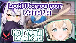 [Highlight #6] Iroha & Laplus Funny Banters At Valorant [Laplus Darkness  / Kazama Iroha / Hololive]