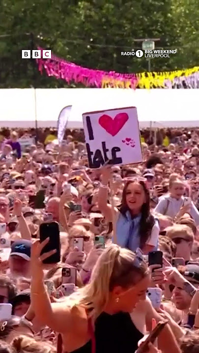 You broke me first 🥹🥹🥹🥹 Tate McRae at #BigWeekend