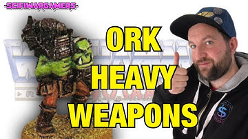Ork heavy weapons - Oldhammer - Warhammer 40,000 - Rogue Trader