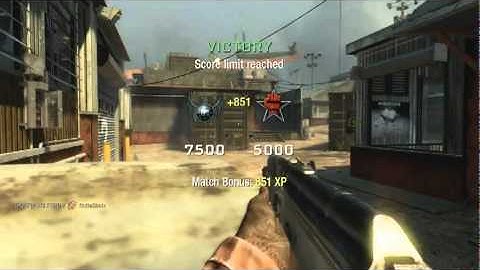 Black Ops Best Game Winning Kill Cam Ever | Cross Map Tomahawk