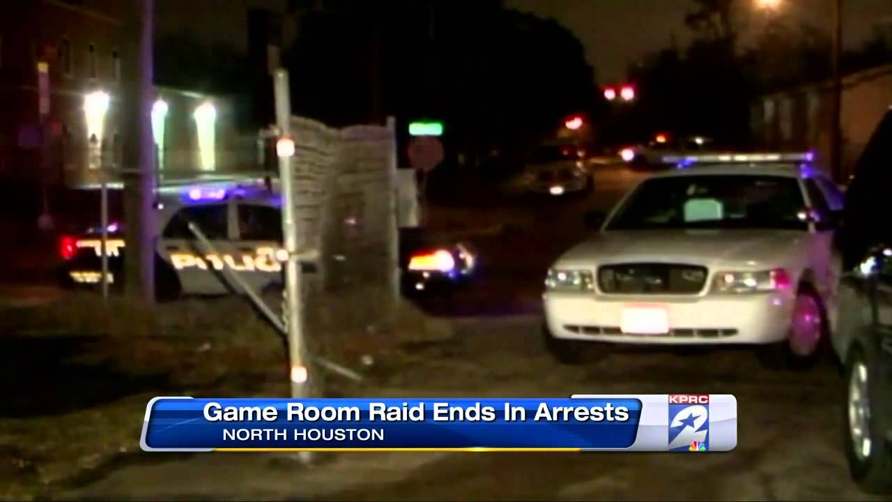 Harris County Constable's Office Pct. 1 - Game Room Raid - YouTube