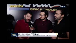 Boa Tarde Goiás entrevista Fred e Fabrício e Guilherme e Benuto