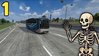 My First Journey In Bus Simulator Indonesia