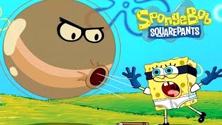 Spongebob's Game Frenzy - SPONGEBOB GOT EATEN BY DIRTY BUBBLE  - Nicklodeon Games