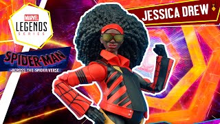 Marvel Legends JESSICA DREW filme Homem-Aranha Através do Aranhaverso - Action Figure Review Hasbro