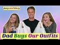 Dad Buys Our Outfits ~ Shopping Challenge ~ Jacy and Kacy