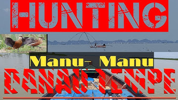 DANAU TEMPE.HUNTING DI ATAS PERAHU SANGAT MENANTANG BRO