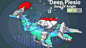 Dino Robot Battle Arena: Deep Plesio (Song Of Knight) | Eftsei Gaming