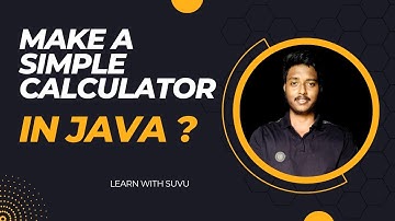 Make A Simple Calculator In Java Program ll Add , Sub , Multi & Division  ll