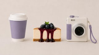 Soft Beats for Deep Focus | Lavender Coffee, Blueberry Cheesecake & Camera screenshot 4