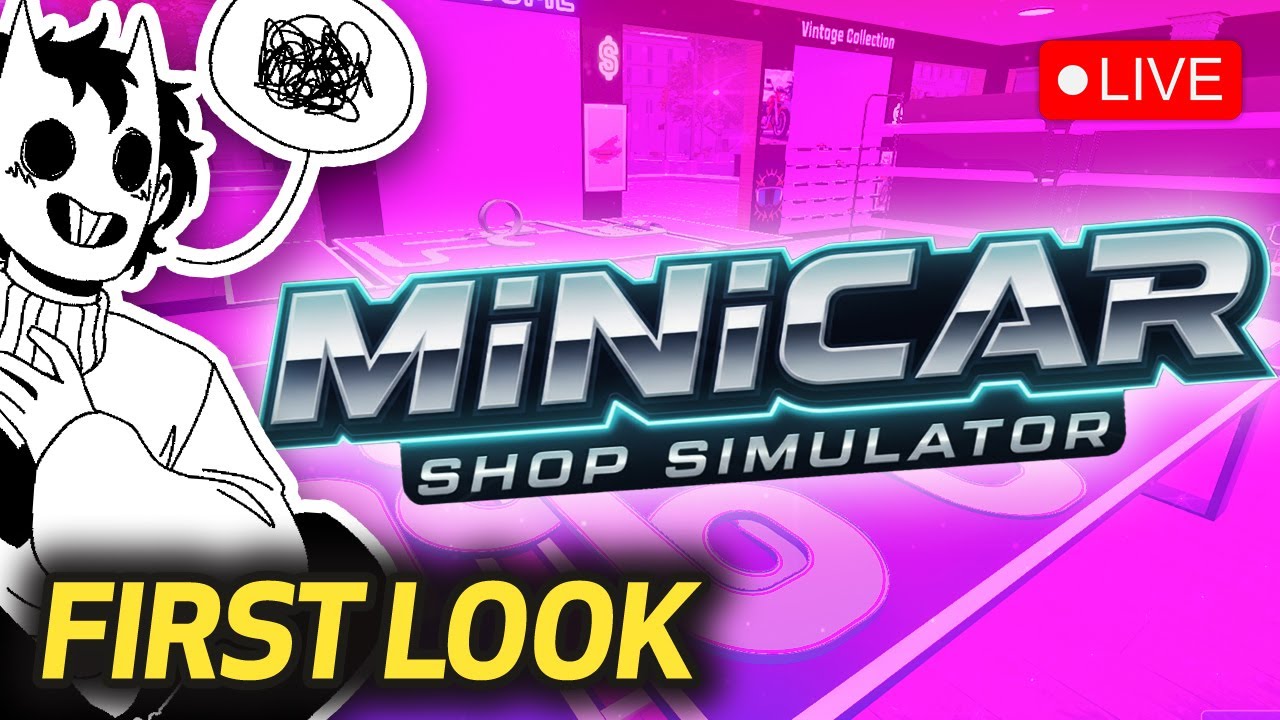 I Built a Prison in MiniCar Shop Simulator