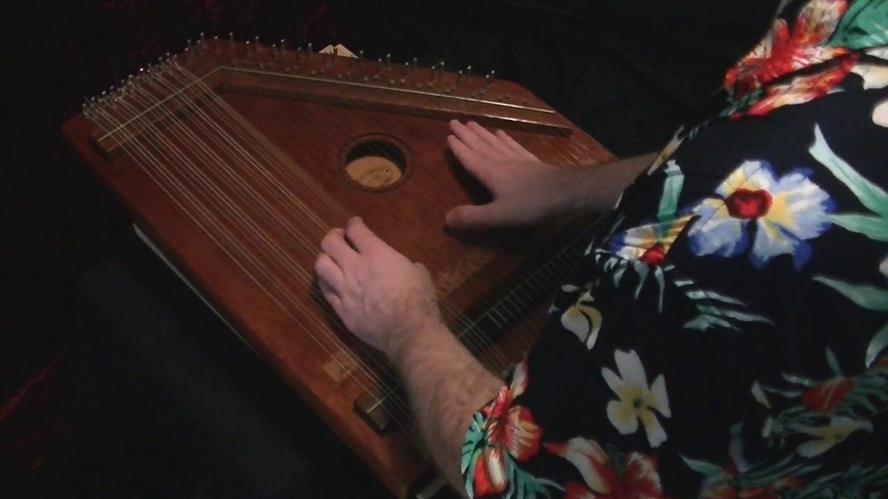 How Great Thou Art - instrumental on handmade 5-chord zither