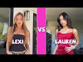 Lexi Rivera Vs Lauren Kettering TikTok Dances Compilation