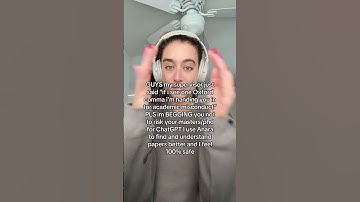 Can’t believe people are still using ChatGPT #ai #research #phd #gradstudent #gradschool #students