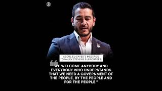 Abdul El-Sayed calls for Democratic unity as Michigan Senate race shifts to the general election.