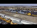 Drone Footage of RR graveyard Part 2  Lordstown, Oh caught on 3/7/21