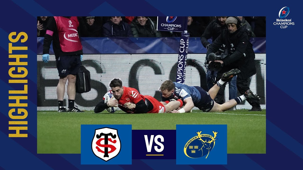 Toulouse v Munster Rugby, Champions Cup 2022/23 Ultimate Rugby Players, News, Fixtures and Live Results