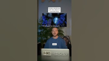 Thumbnail of Songs People Never Get The Lyrics Right To: Eiffel 65 “Blue” #shorts #imblue #blue #lyric #lyrics