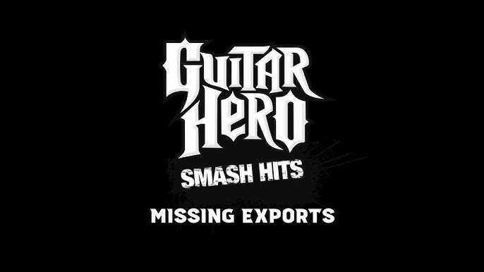 Guitar Hero Smash Hits - Nintendo Wii : Everything Else 