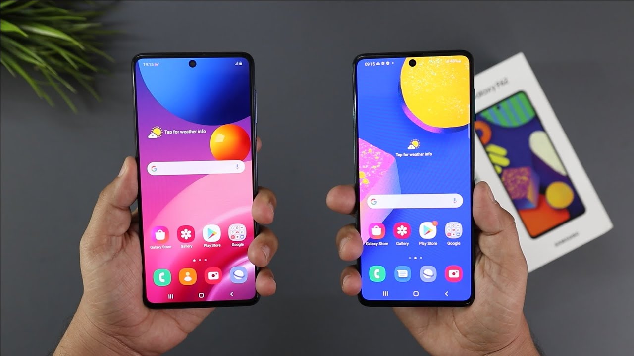 Samsung Galaxy F62 Vs M51 Comparison I Samsung F62 Unboxing Hindi