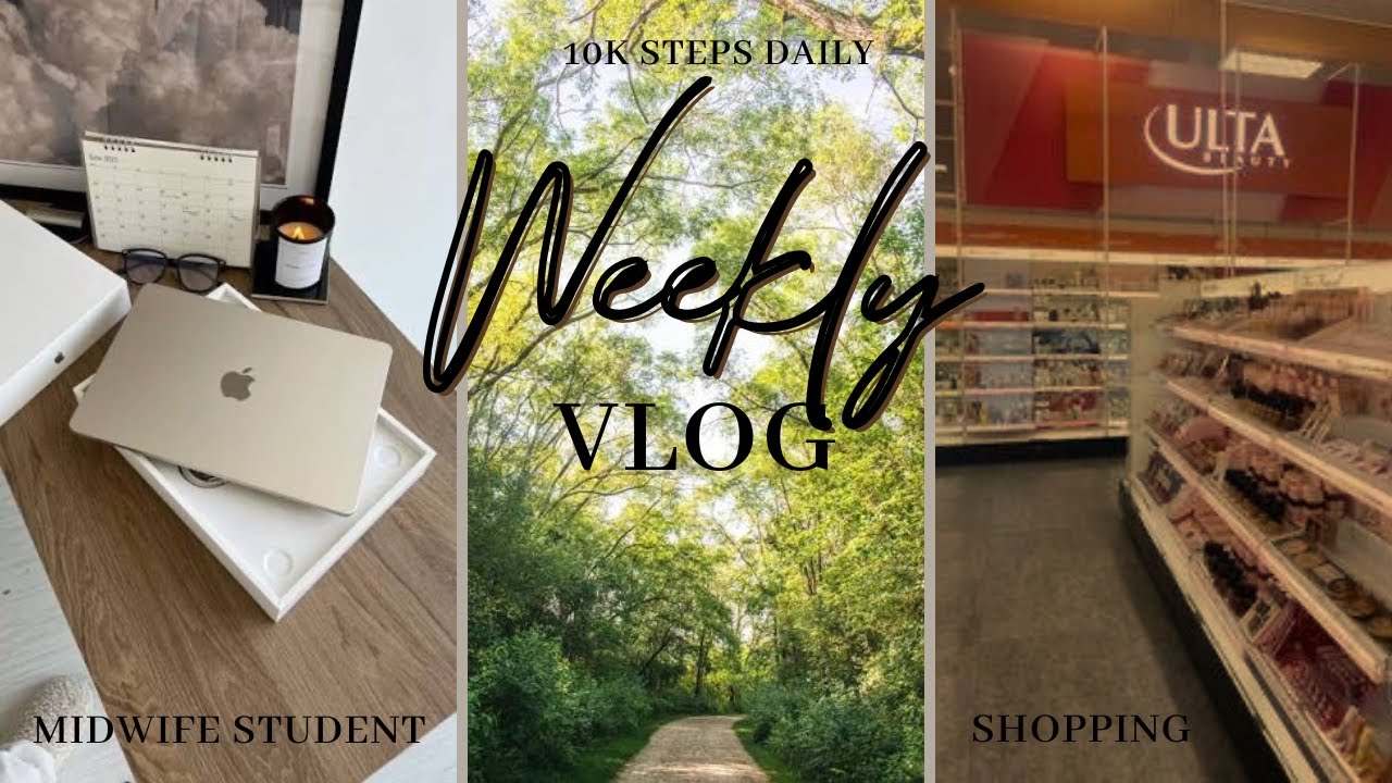 WEEKLY VLOG: New Semester, SAHM?, Get your butt up! 200$ Ulta haul