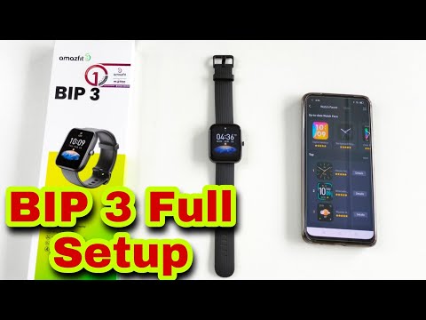 How To Connect Amazfit BIP 3 Smartwatch || Full Setup || with Android Phone Tech Den