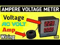 3-Phase⚡️ Voltmeter and Ammeter Selector Switch connection S Voltmeter and Ammeter connection hindi,